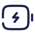 Battery Charge Minimalistic SVG Icon